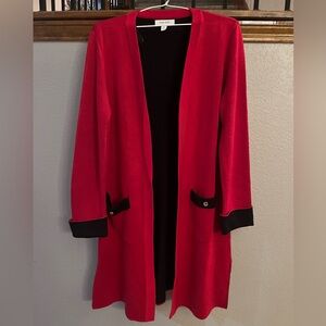 Nine West long duster cardigan